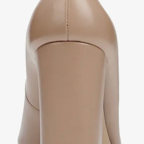 WORN Via Spiga
Tan Beatrice Square-toe Block Heel Pumps - Picture 5 of 11